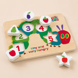 Den mycket hungriga larven™ Formpussel i trä