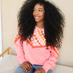 Breastfeeding Sweatshirt - Retro Sunset