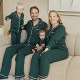 Pyjamas Set Heritage Green för män