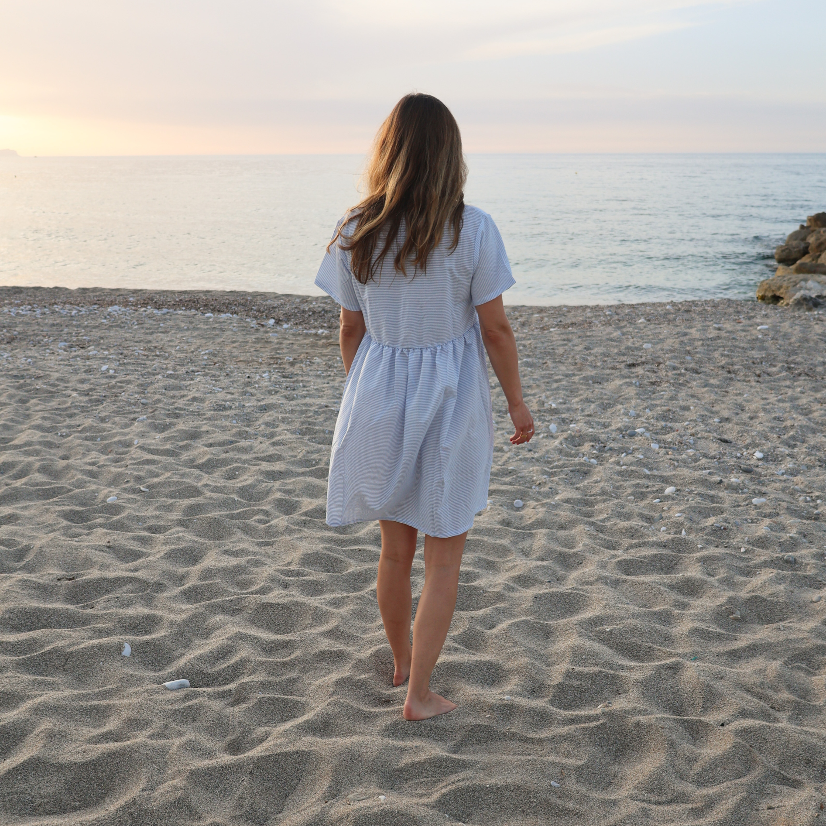 Portofino Breastfeeding Shirt Dress