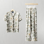 Women's Bamboo Pyjama Long Set - Jungle