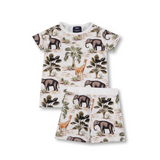 Barnens Shortie PJ-set Djungel