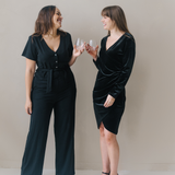 Milan Amning Svart Jumpsuit