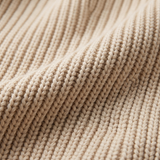 Ren, hvid sweater i farven »Whisper White«