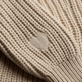 Ren, hvid sweater i farven »Whisper White«