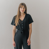 Milan Amning Svart Jumpsuit