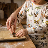 Pyjamas för barn – Djurens alfabet