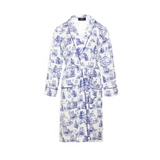Women's Toile de Jouy Bamboo Robe