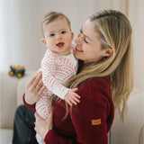 Amning Fleece Burgundy