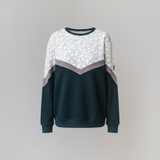 Sweatshirt til amning - Leopard