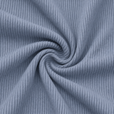 Ribbed Bambus-leggings i farven Blueberry