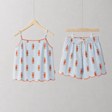 Pyjamas set för damer Wavy Lobster