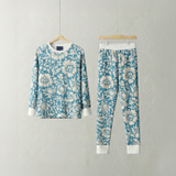 William Morris Pyjamas-set för barn Mallow Blue