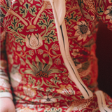 William Morris Zipster. Jordbær-tyv rød