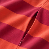 Oversized amningströja Rosa och orange