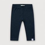 Ribbed Bambu-leggings Midnight