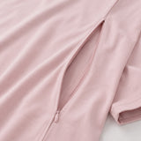 Oversized amningströja rosa