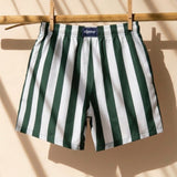 Mens Swimming Trunks Como Stripes