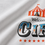 Overdimensioneret børne-T-shirt Welcome to the Circus