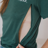 Amning T-Shirt Trött