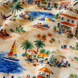 Pyjamas-sæt til damer Coastal Town