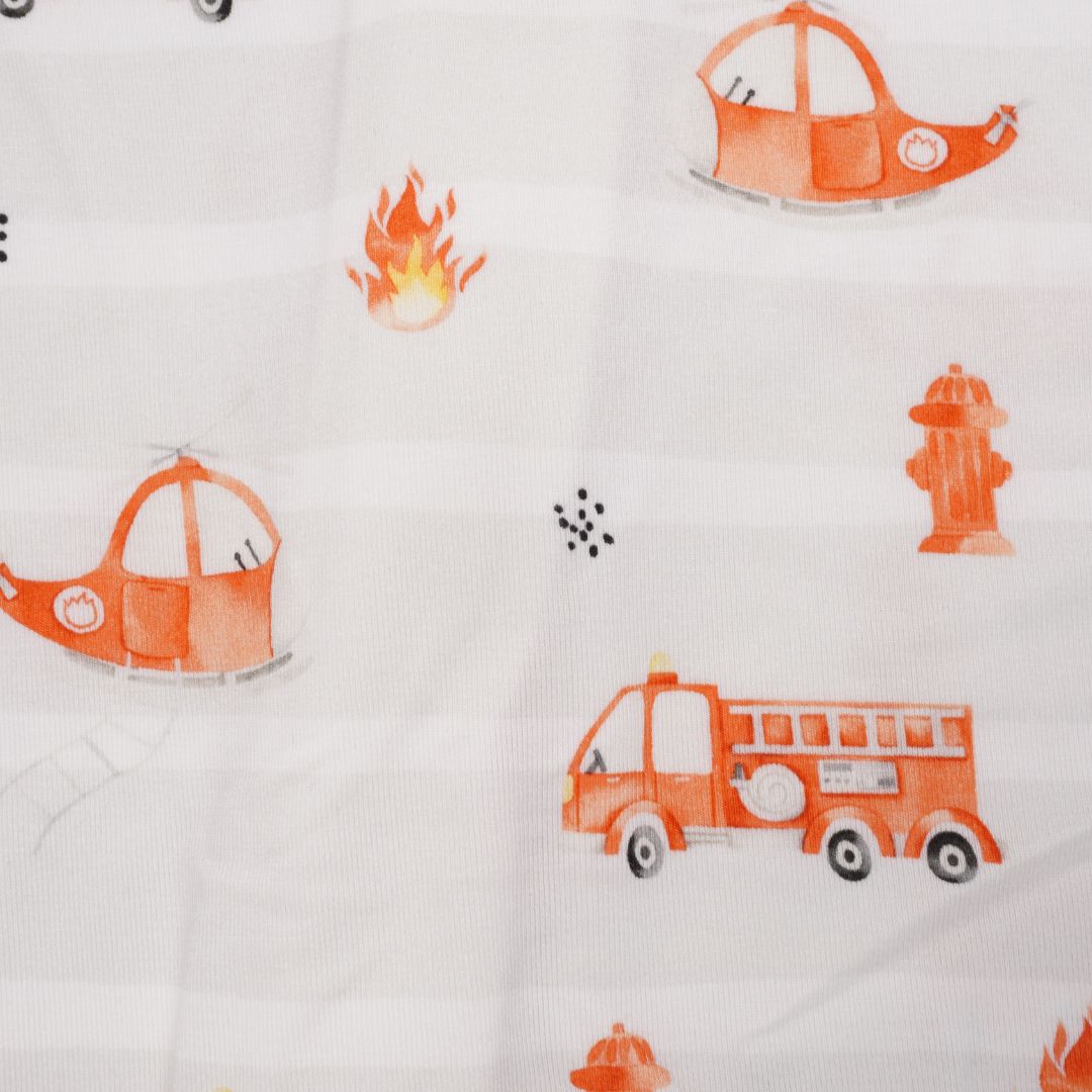 Children's PJ Set Firetruck