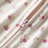 ZIPSTER™ Halsband i ren rosa blomstil