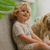 Children's Shortie Pyjamas-set Leopardmönstrat