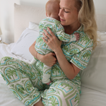 Ladies Pyjamas Set Palm Trees