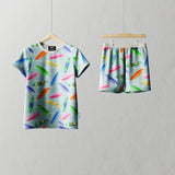 Children's Shortie PJ Set Surf