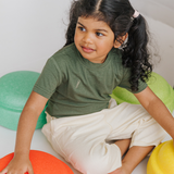 Bamboo Everyday T-Shirt för barn Skogsgrön