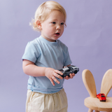 Bamboo Everyday T-shirt för barn Mjuk blå