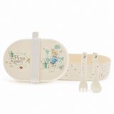 Peter Rabbit Snackbox med bestickset