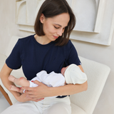 Breastfeeding T-Shirt Navy Blue