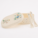 Peter Rabbit Snackbox med bestickset