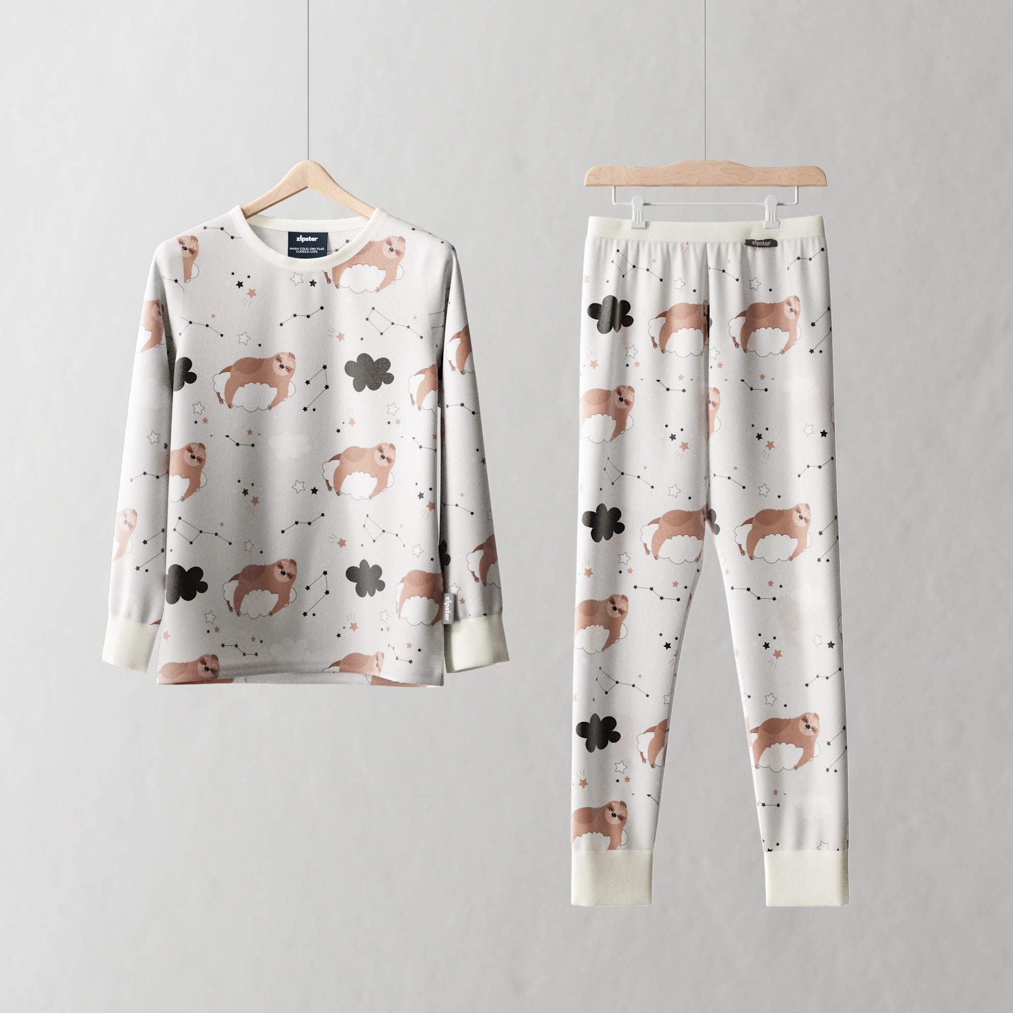 Children's PJ Set Sloth
