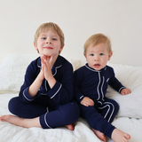 Children's PJ Set Navy Heritage