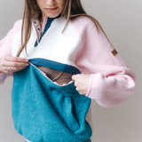 Amning Fleece Retro Teal