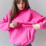 Amning Fleece Retro Pink