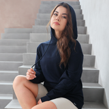 Bamboo Breastfeeding Hoodie - Midnight Navy