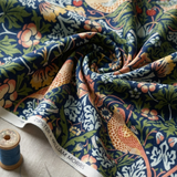 William Morris Zipster Jordgubbstjuv Marinblå