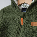 Zipster Teddykostym Mörkgrön