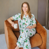 Pyjamas-set för damer Den mycket hungriga larven™ Rutigt