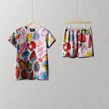 Children's Shortie Pyjamas-set Funky Shells