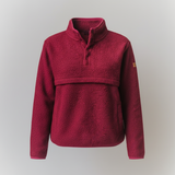 Amning Fleece Burgundy