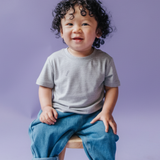 Bamboo Everyday T-shirt til børn Heather Grey