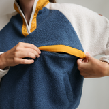 Amning Fleece Retro Blue