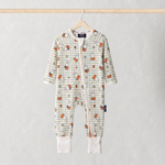 ZIPSTER x Miffy Bambubarnkavaj med rutmönster, framifrån