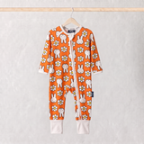 ZIPSTER x Miffy Daisy Days bamboo babygrow, front view