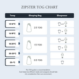 Bamboo Sleeping Bag 0.5 TOG - Sage